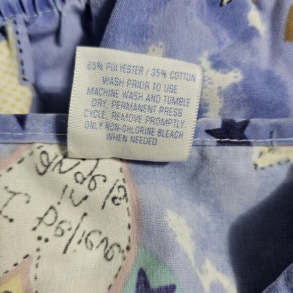 Scrub Tops Size Large Mixed Brands Colorful Angels Polka Dot - Picture 5 of 9